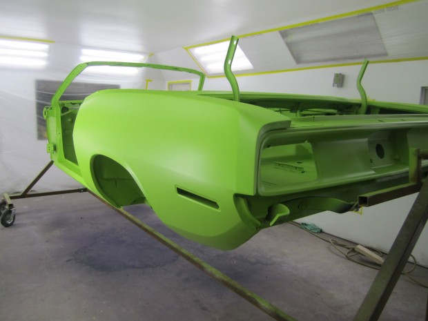 1970 Barracuda Convertible Factory Limelite Green Grand Coupe