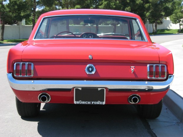 1965 Ford Mustang Red Coupe A code545