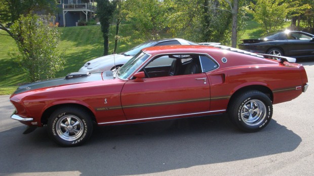 1969 Ford Mustang Mach 1 428 Candy Apple Red 428CJ-13
