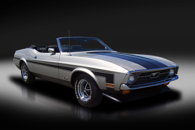 1971 Ford Mustang Convertible. 1 of 1 Built-1223