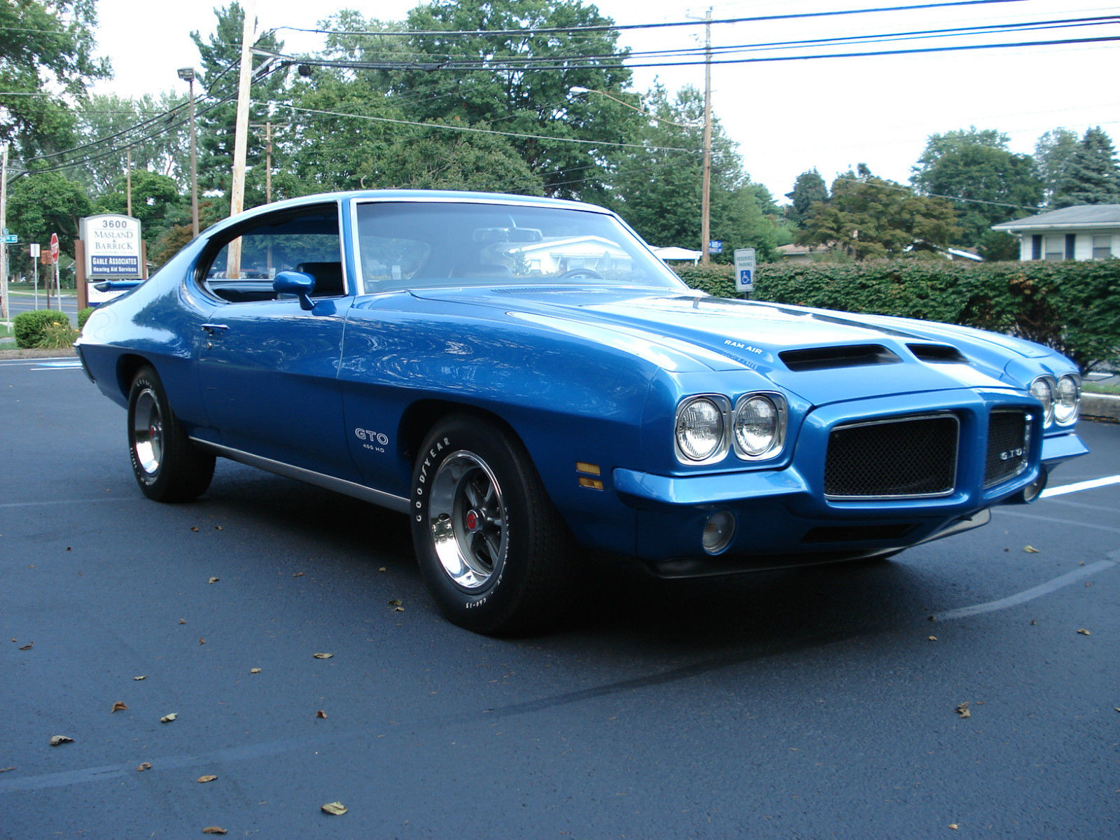 1971PontiacGTO455 HO 4-SPEED LUCERNE BLUE3