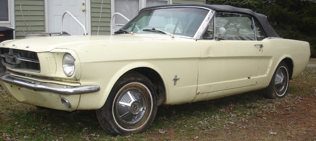 65 Ford Mustang Convertible, Barn Find4