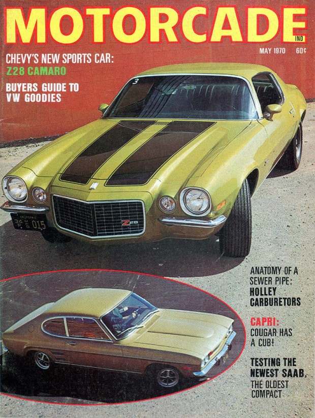 Motorcade May 1970 Camaro Z28 Cover