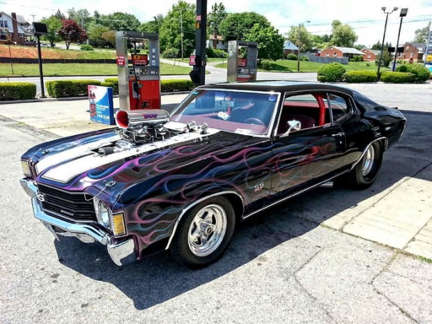 1972 Chevrolet Chevelle SS 427 Pro Street-11