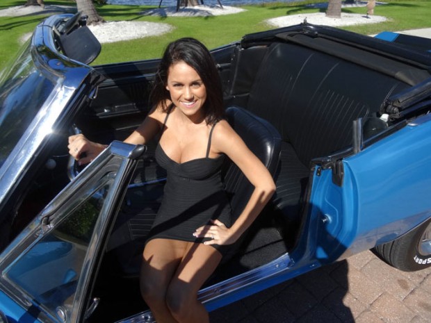 1967 Chevrolet Camaro Convertible Girl1