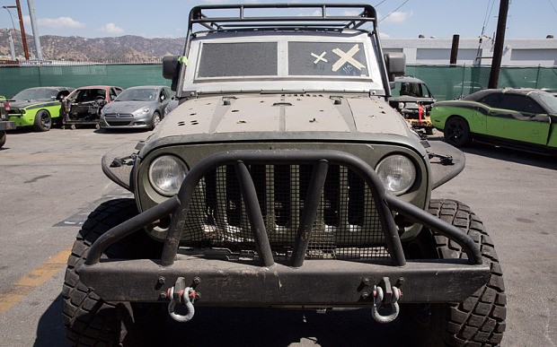 Armored 2015 Jeep Wrangler Rubicon X 2014