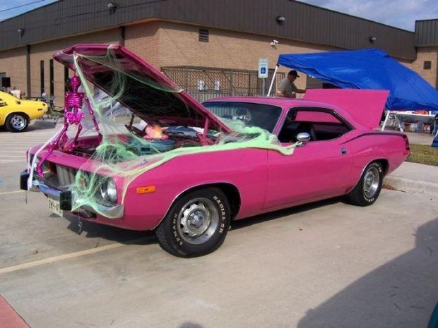 1973 Plymouth Cuda owned by Candace Adolph
