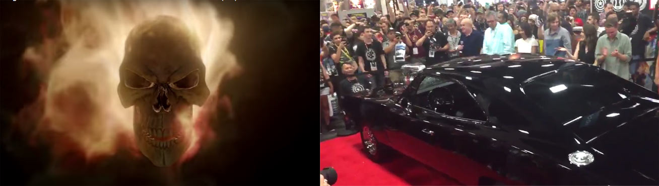 Ghost Rider, Agents of SHIELD, Gets A Dodge Charger ...