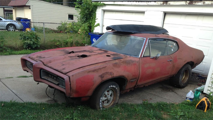 1968 Pontiac GTO Barn Find - Muscle Car