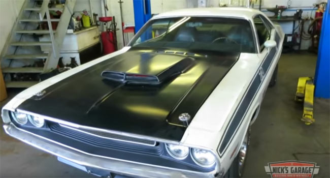 1970 Challenger T/A with a Possible HEMI From Nicks Garage ...