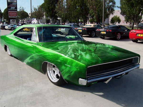 musclecarpaintjob Muscle Car Art