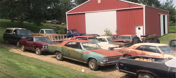 Massive Muscle Car Barn Find In Iowa Muscle Car