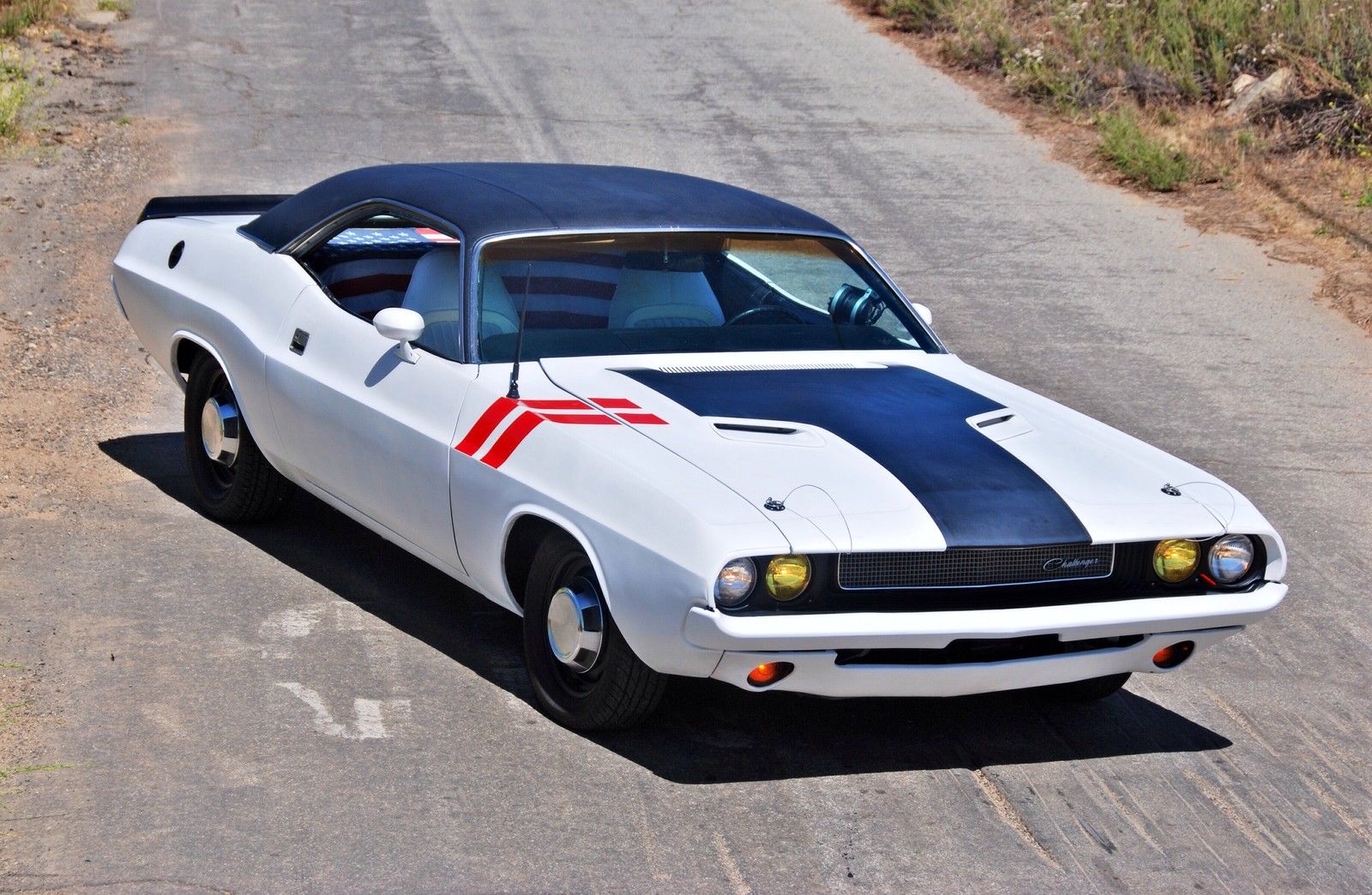 1972 Dodge Challenger Ralley w 1970 front end-13