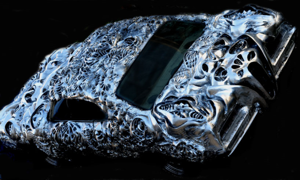 Ford Torino 3D printed liquid metal by Ioan Florea5