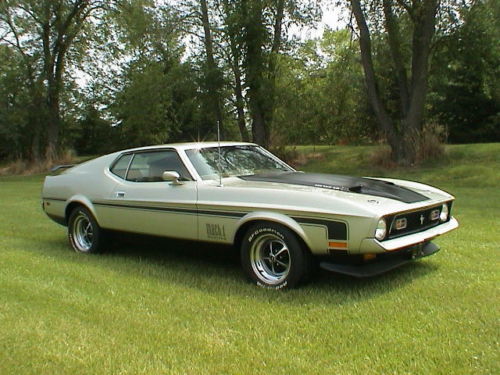 1971 Ford mustang codes #1