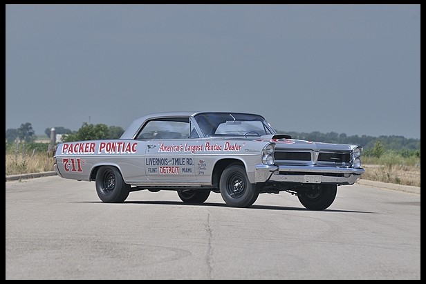 1963 Pontiac Catalina Swiss Cheese 421/405HP. The Most Famous Out of 14 Cars Built.1