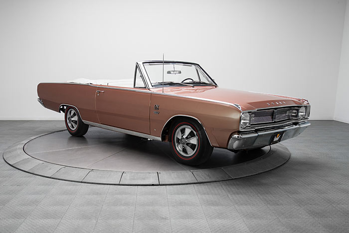 1967-Dodge-Dart-GTS-Convertible-383-4-Speed,-1-of-511