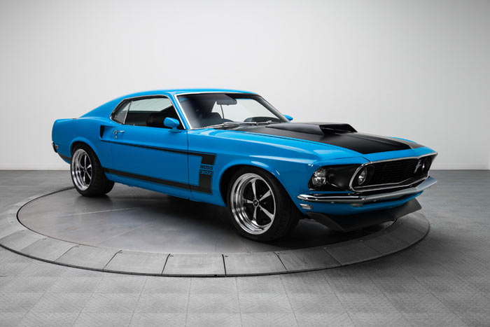 1969 Ford Mustang Boss 302 Pro Touring 5.0L Supercharged 5 Speed, 566HP