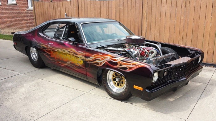 1973 Plymouth Duster Pro Street 528ci, 727, 700HP1