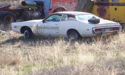 73 Charger just going to rust