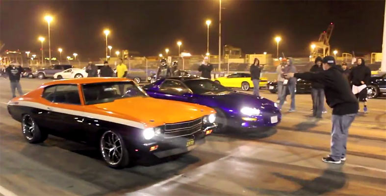 SS Shaun Chevelle vs. Big Matt Camaro 1,000 Race With